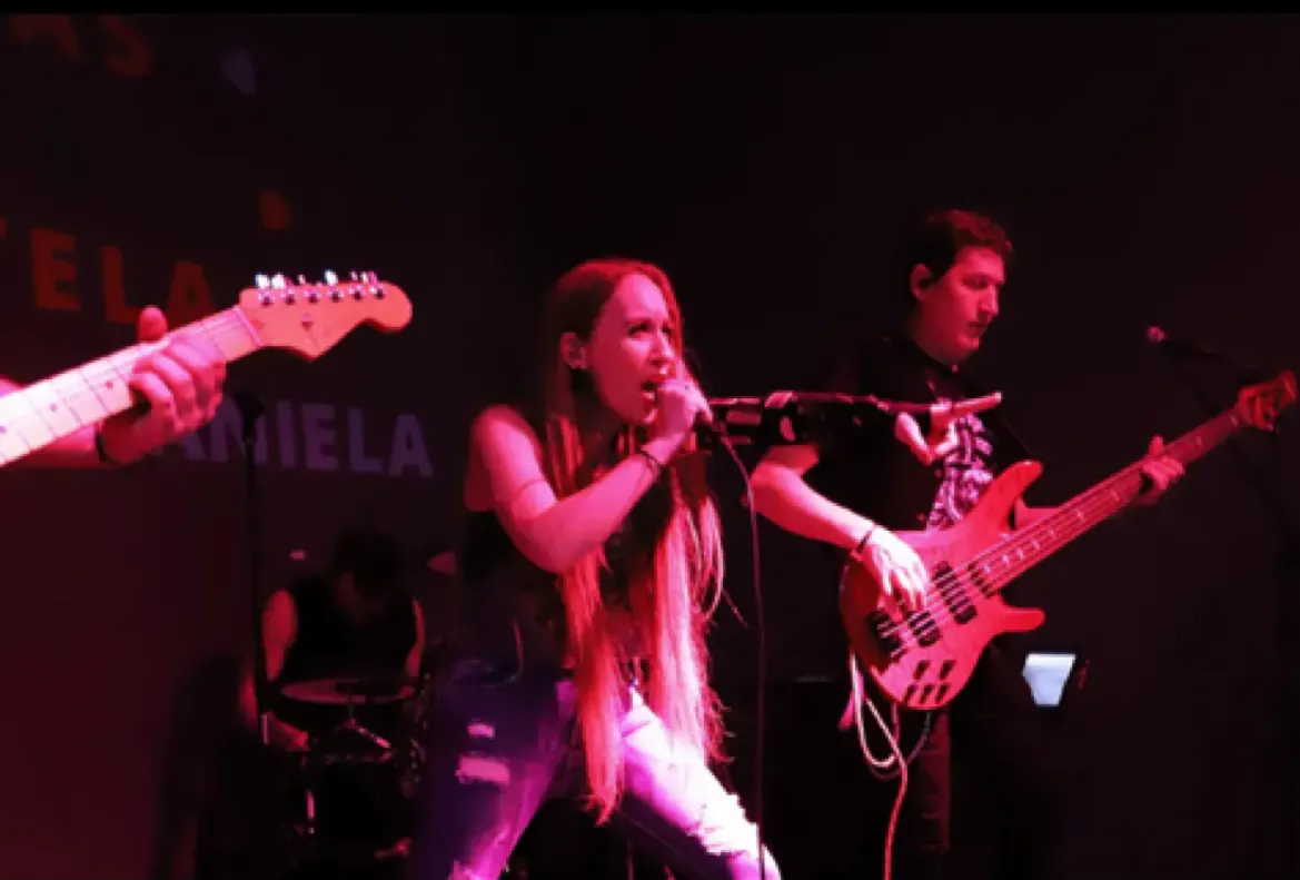 Rock the 80's actuando en directo