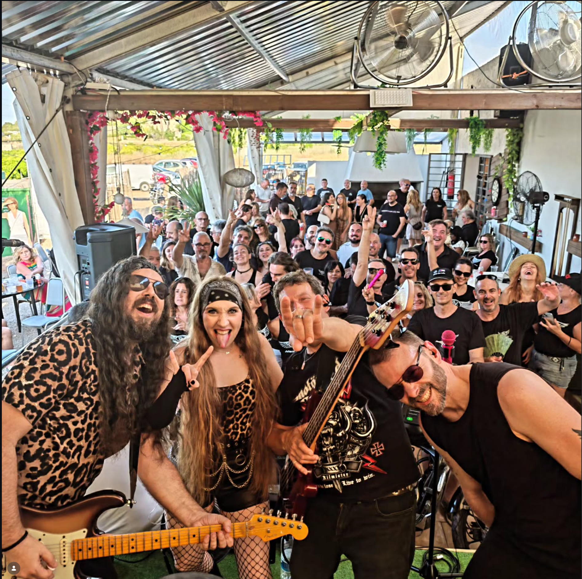 Rock the 80's en directo